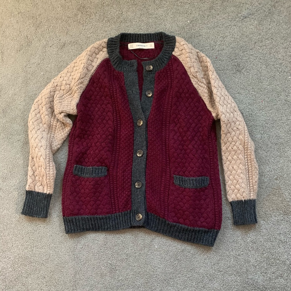 Zara cardigan sweater